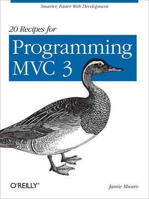 cover image of 20 Recipes for Programming MVC 3